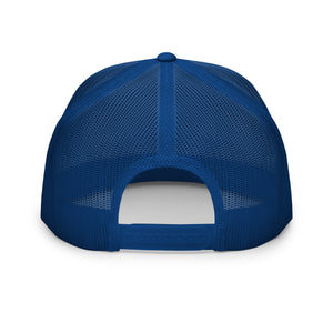 Northport Nudist Camp Embroidered Classic Trucker Cap - Royal Blue hat / cap Enjoy Michigan   