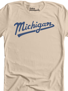 Michigan Premium T-shirt - Soft Cream t-shirt Enjoy Michigan   