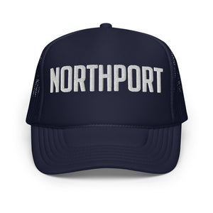 Northport Embroidered Foam Trucker Hat - Navy hat / cap Enjoy Michigan Default Title  