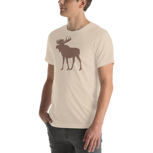 Moose Premium unisex T-shirt - Soft Cream  Enjoy Michigan   